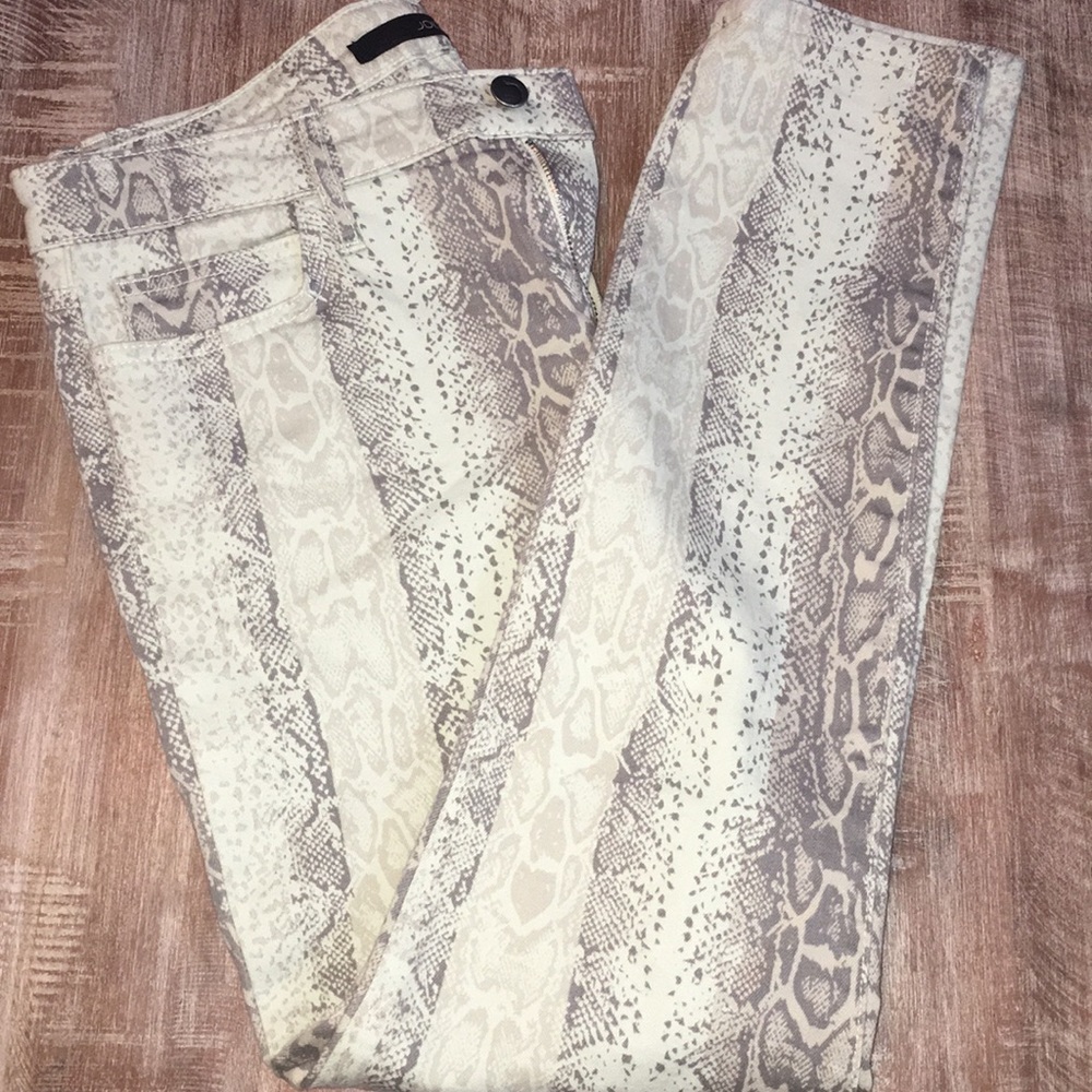 Joe’s High Water snake skin print capris